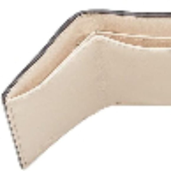 NWT Fendi Selleria Tri Fold Black Leather Micro Wallet Billfold Gold COA 8M0415 - Picture 4 of 13